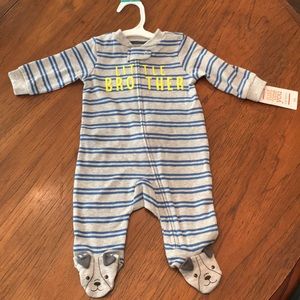 Baby boy footie pajamas
